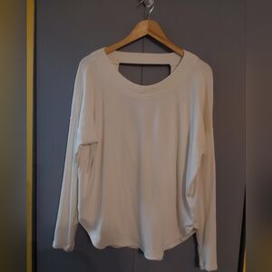 Athleta Women's Off-White Presence Sweatshirt